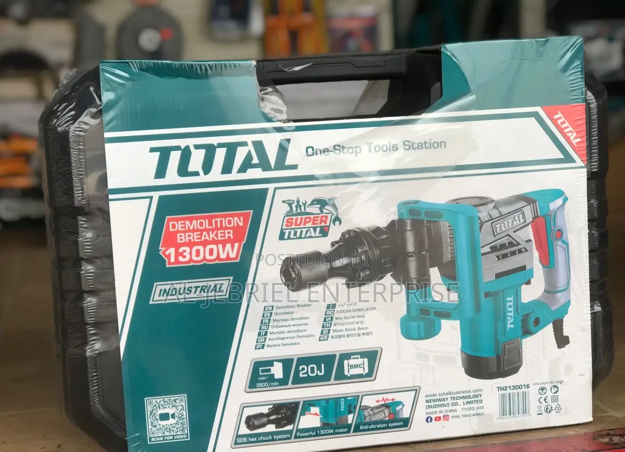 Total Demolition Breaker SDS-Hex 1300W