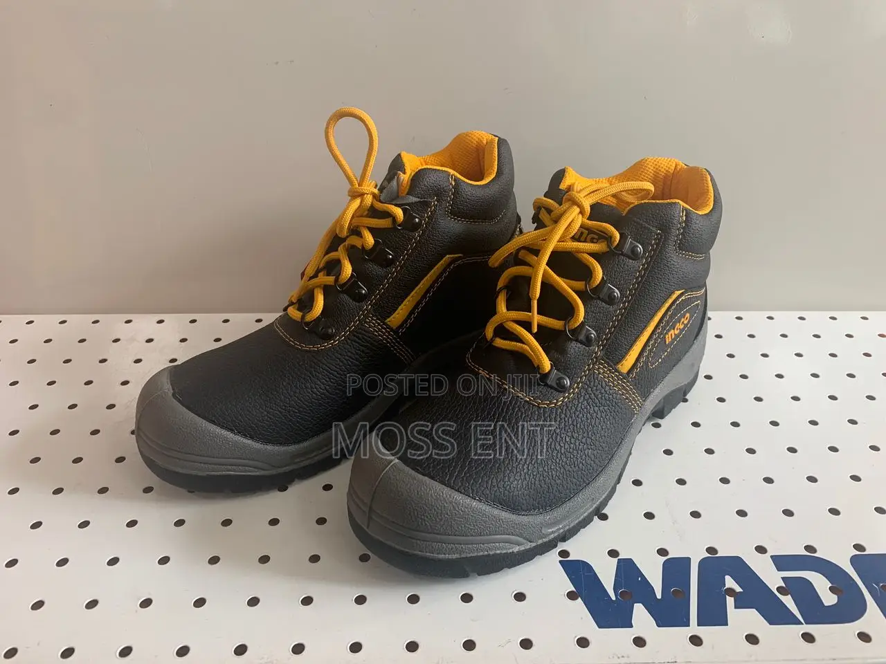 Black Safety Boots All Sizes From 39 To 46 - Ssh04sb.42