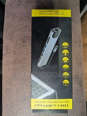 Type-C to HDTV 8 in 1 Dongle
