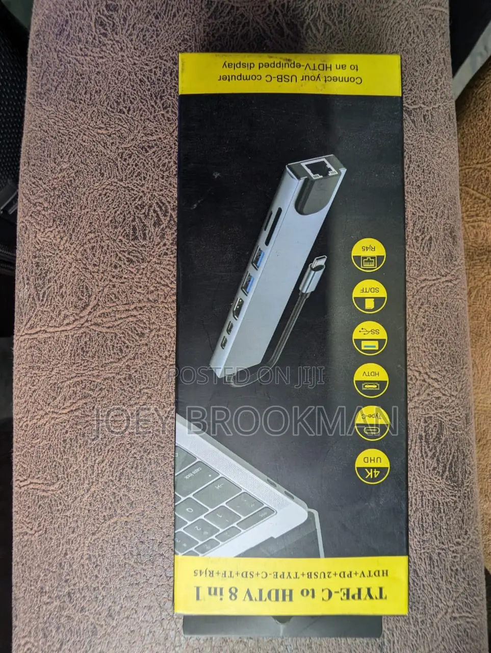 Type-C to HDTV 8 in 1 Dongle