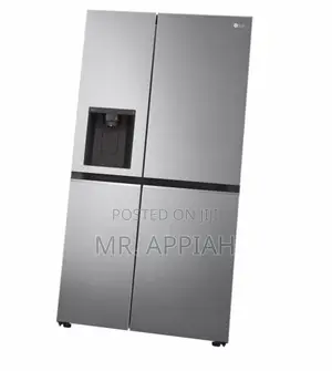Lovely LG GC-L257SLRL Side by Side Electric Fridge(Gray(.