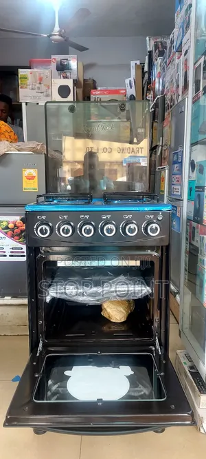 4 Burner Gas Cooker With Grill Auto Ignition