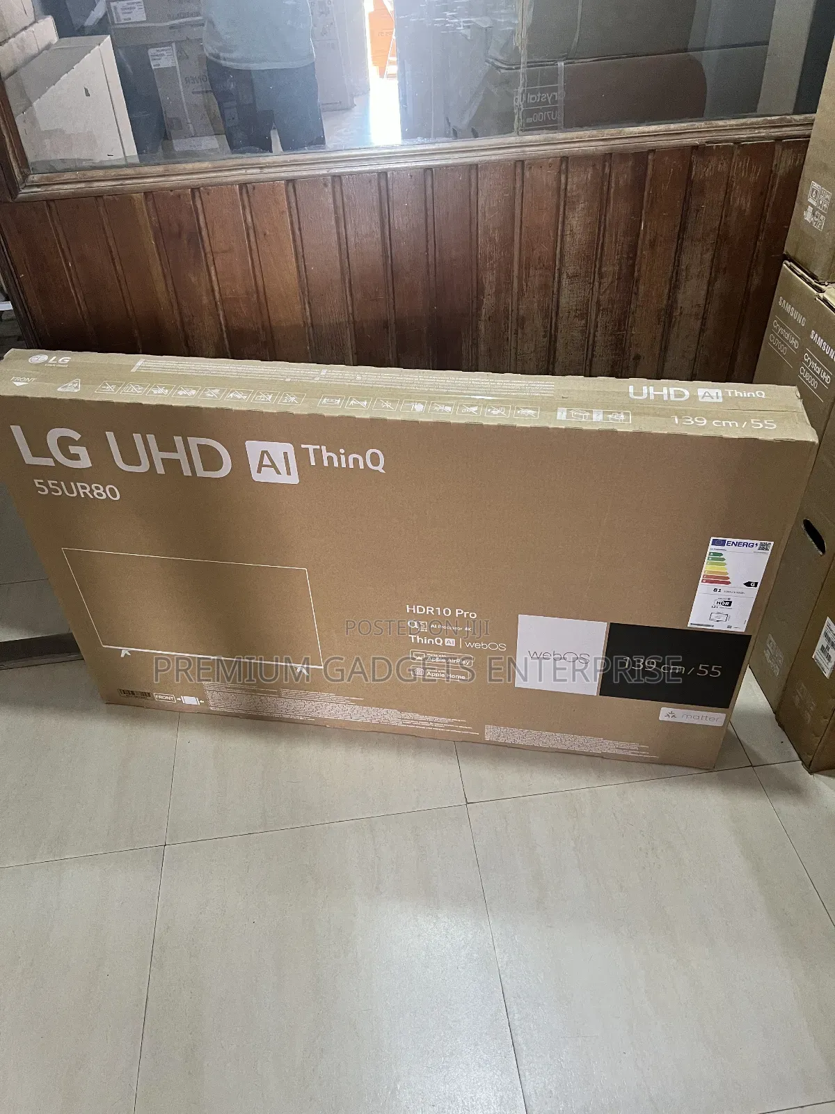 LG Uhd TV 55ua85 55" Smart TV | Webos | Thinq Ai | 2025 Model