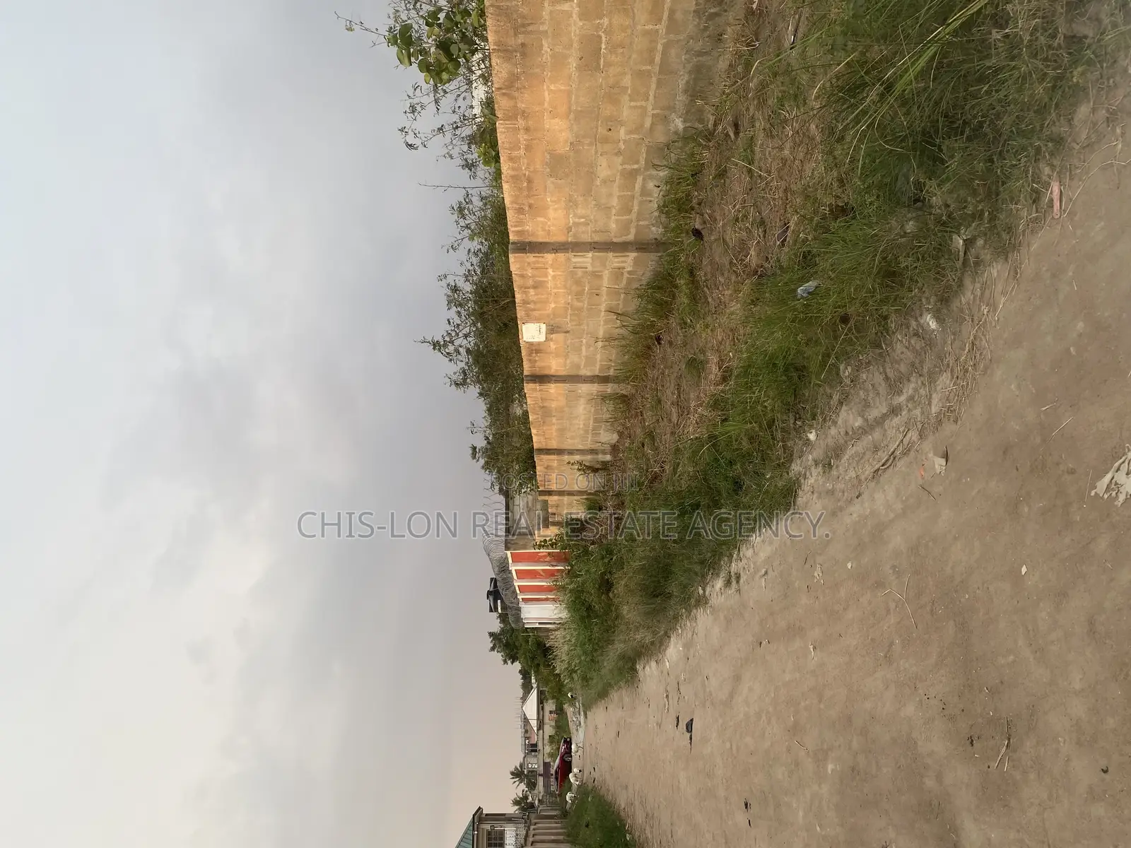 Genuine Three Plots of Land for Sale by the Road Side.