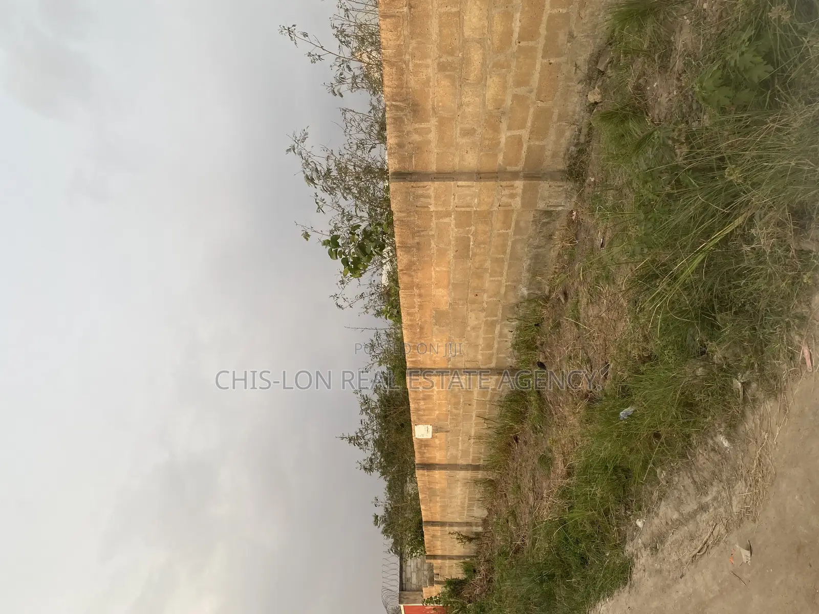 Genuine Three Plots of Land for Sale by the Road Side.
