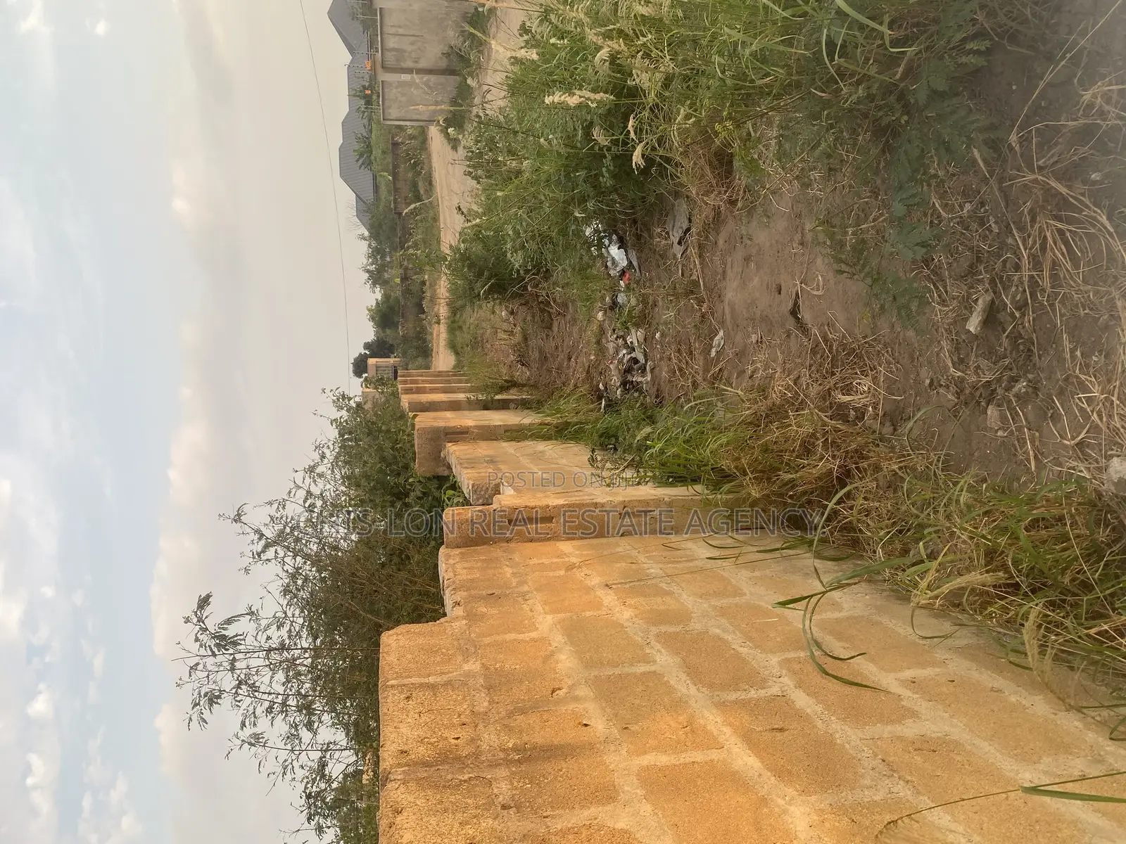 Genuine Three Plots of Land for Sale by the Road Side.