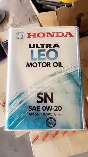 Honda Ultra Leo Engine Oil for Honda Cars ( SAE 0W20 )