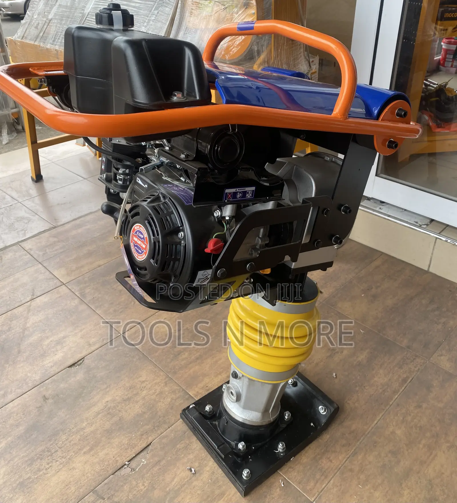 WADFOW Gasoline Tamping Rammer 6.5HP