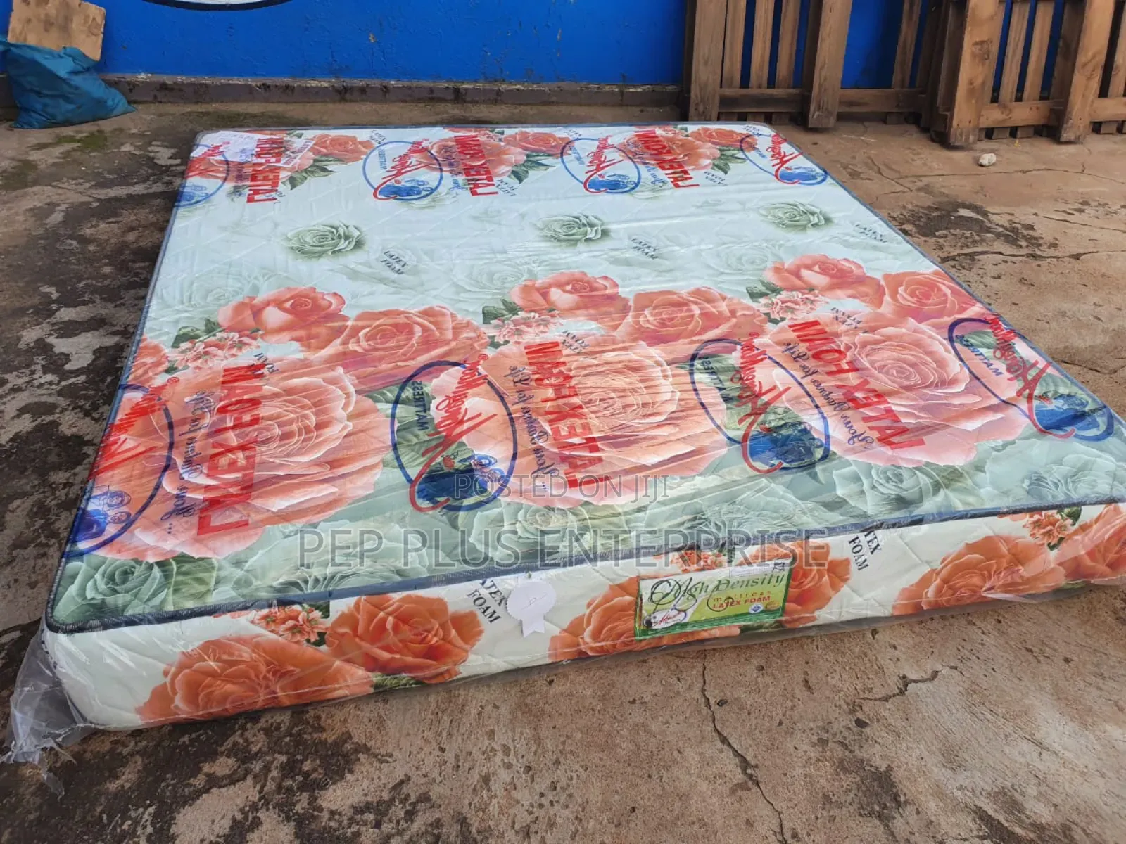 Latex Foam 9 Inches High Density Queen Size Mattress