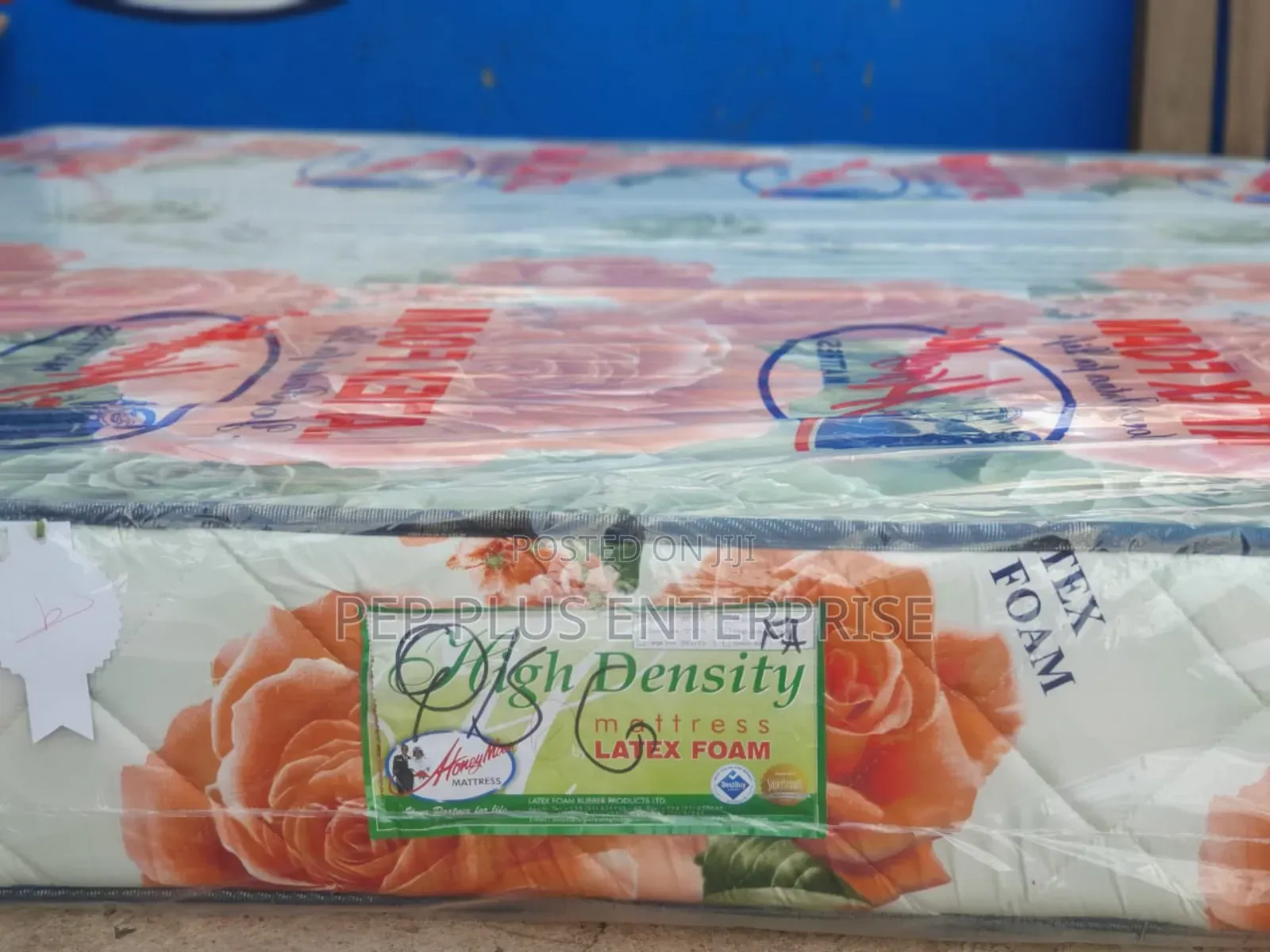 Latex Foam 9 Inches High Density Queen Size Mattress