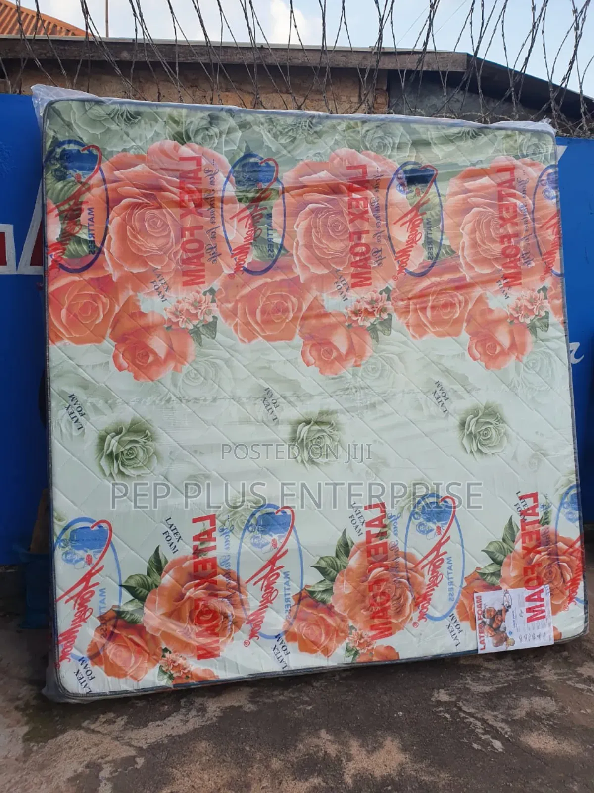 Latex Foam 9 Inches High Density Queen Size Mattress