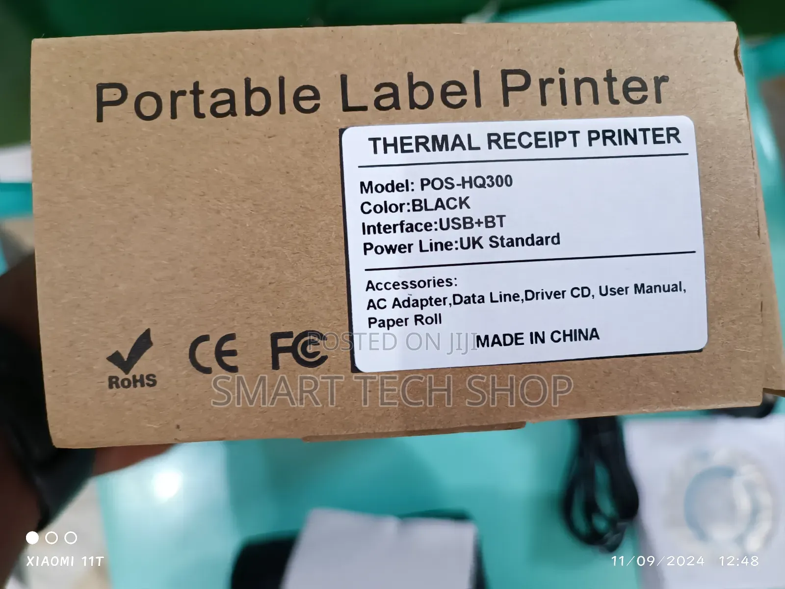 Hop-Hl300
Thermal Label Printer
Supp Both Label + Receipts