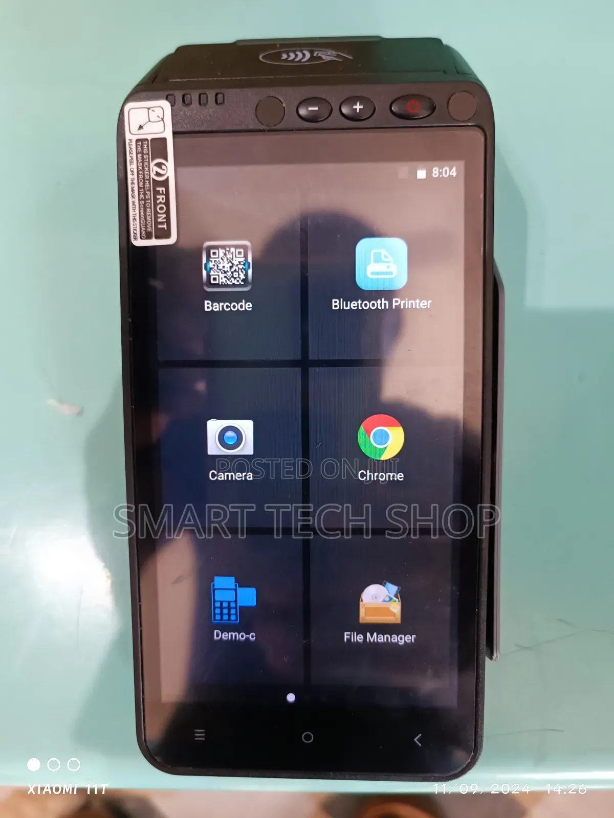 Handheld Android Pos Terminal Dual Sim,