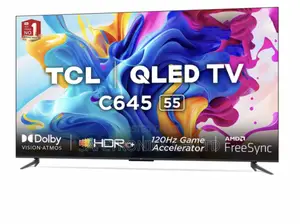 Designed Quality 55 Inches TCL Qled Smart C645 Tv