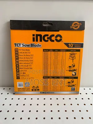 Ingco Saw Blade for Bm2s180017 10" Cutting Alum - Tsb325428