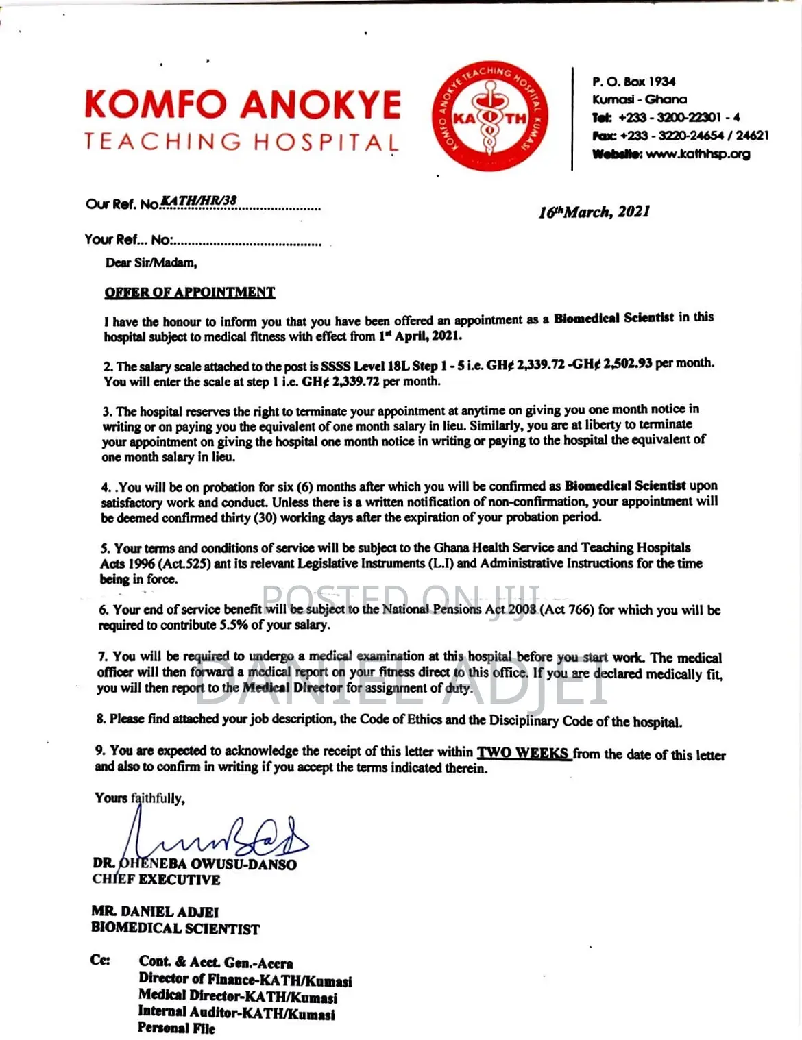 Healthcare Nursing CV