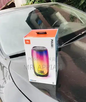 Authentic JBL Pulse 5 Wireless Bluetooth Speaker(Black).