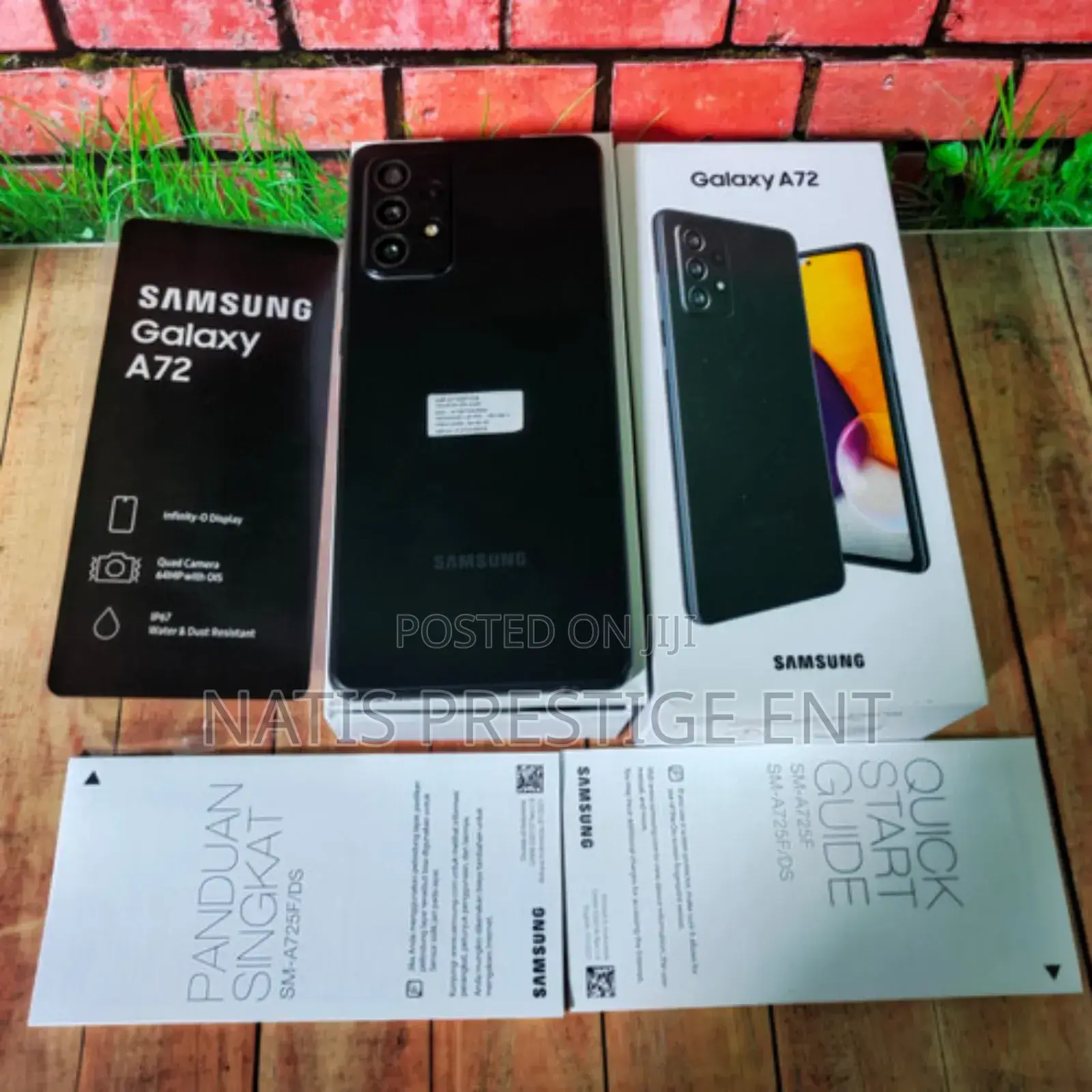 New Samsung Galaxy A72 5G 128 GB Black