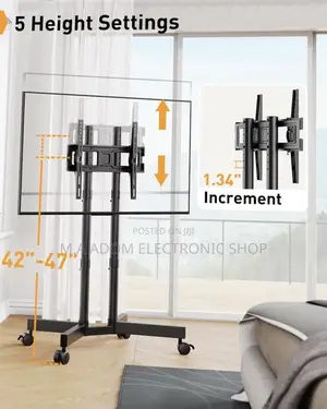 Classic Mobile Tv Trolley Suitable for Tv Between 32”-70”