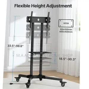 Affordable Mobile Tv Trolley Suitable for Tv Between 32”-70”