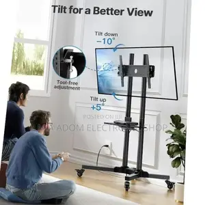 Purchase Mobile Tv Trolley Suitable for Tv Between 32”-70”.
