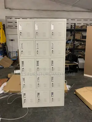 15 Lockers Office Cabinet