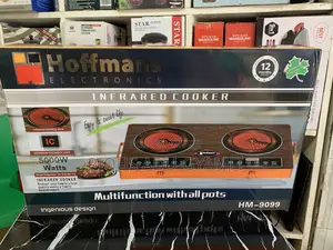 Hoffmans Electronics Infrared Cooker Double