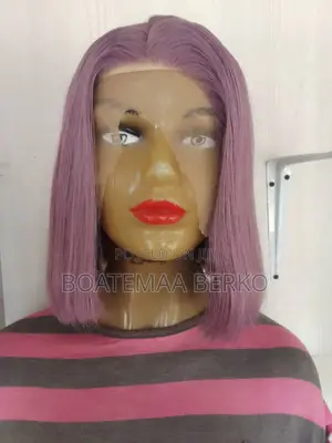 Purple Coloured Full Frontal Lace Wig