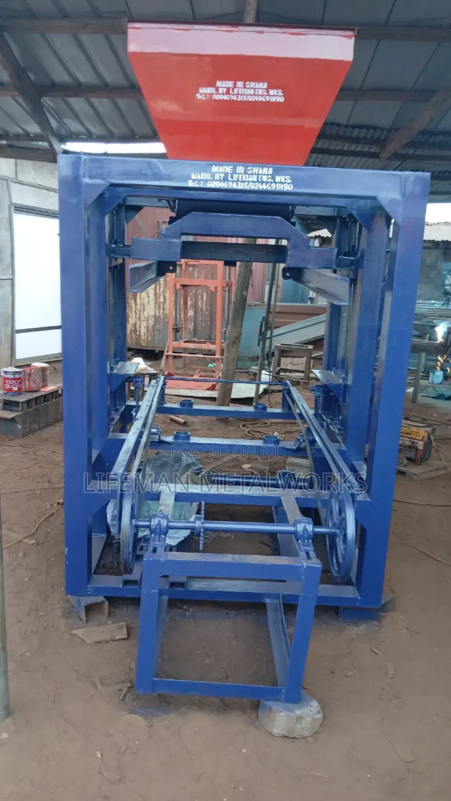 Self Loader Automatic Block Machine Gh