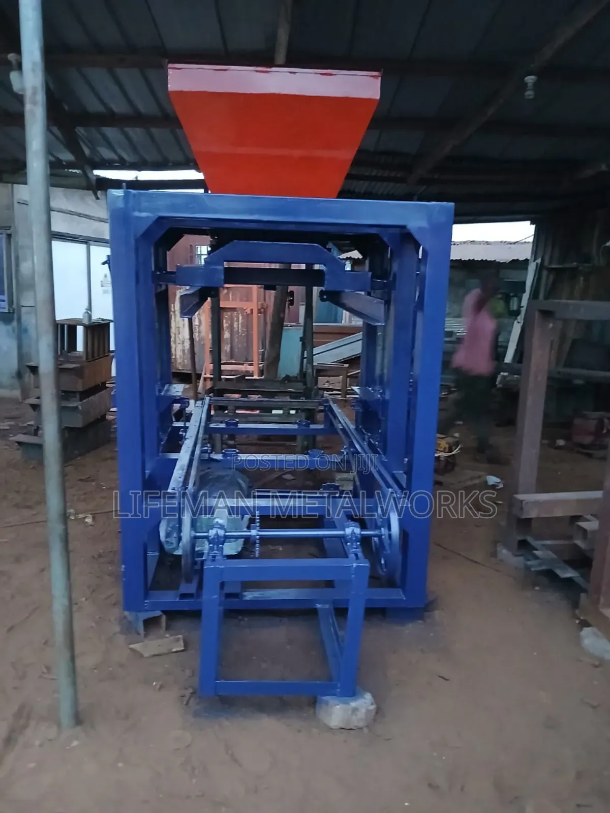 Self Loader Automatic Block Machine Gh