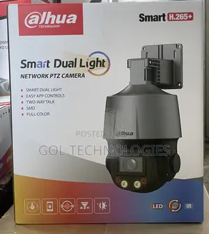 Dahua IP Camera PTZ 4MP Smart Dual Light Network Camera AI