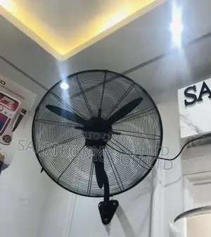 Essential (Black) Industrial 26 Inch Wall Fan