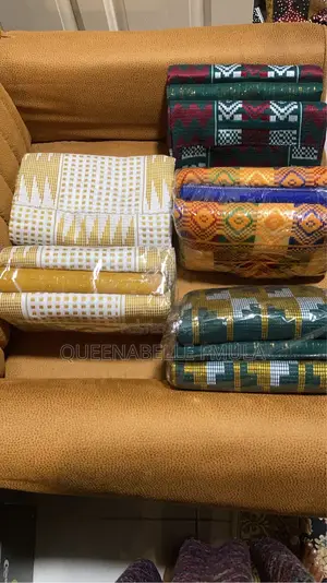 Authentic Plain And Pattern Kente