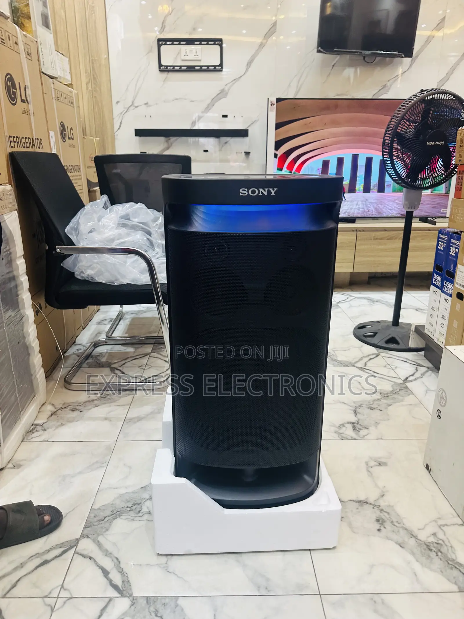 High Speaker Sony Black Wireless SRS- XV 900