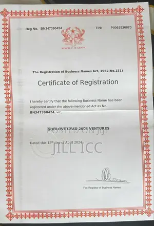 Bussiness Certificate Registration