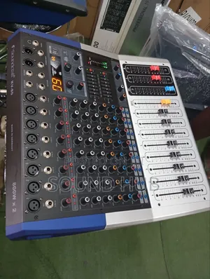 Soundcraft 8-Channel Mixer Amplifier