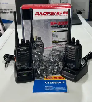 Baofeng Bf-888s Walkie Talkies With Earpiece ,Two-Way Radio