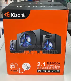 Kisonli TM-7000A 2.1 Multimedia Strong Bass Sub-Woofer Speaker System