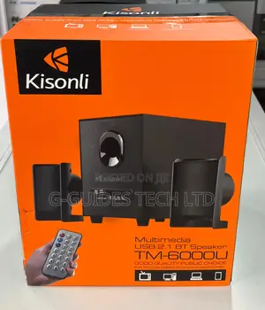 Kisonli Tm-6000u USB 2.1 Multimedia Bt Speaker (Black)