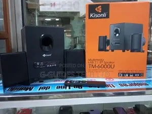Kisonli Tm-6000u USB 2.1 Multimedia Bt Speaker (Black)