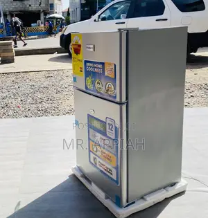 Original Nasco Nasf2-120 2door Tabletop Electric Fridge,90L