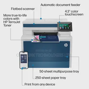 HP Color Laser Jet Pro MFP 4303fdw All in One Printer