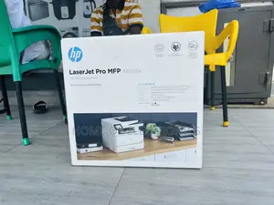 Black White HP Laserjet Pro MFP 4103dw Wireless Printer
