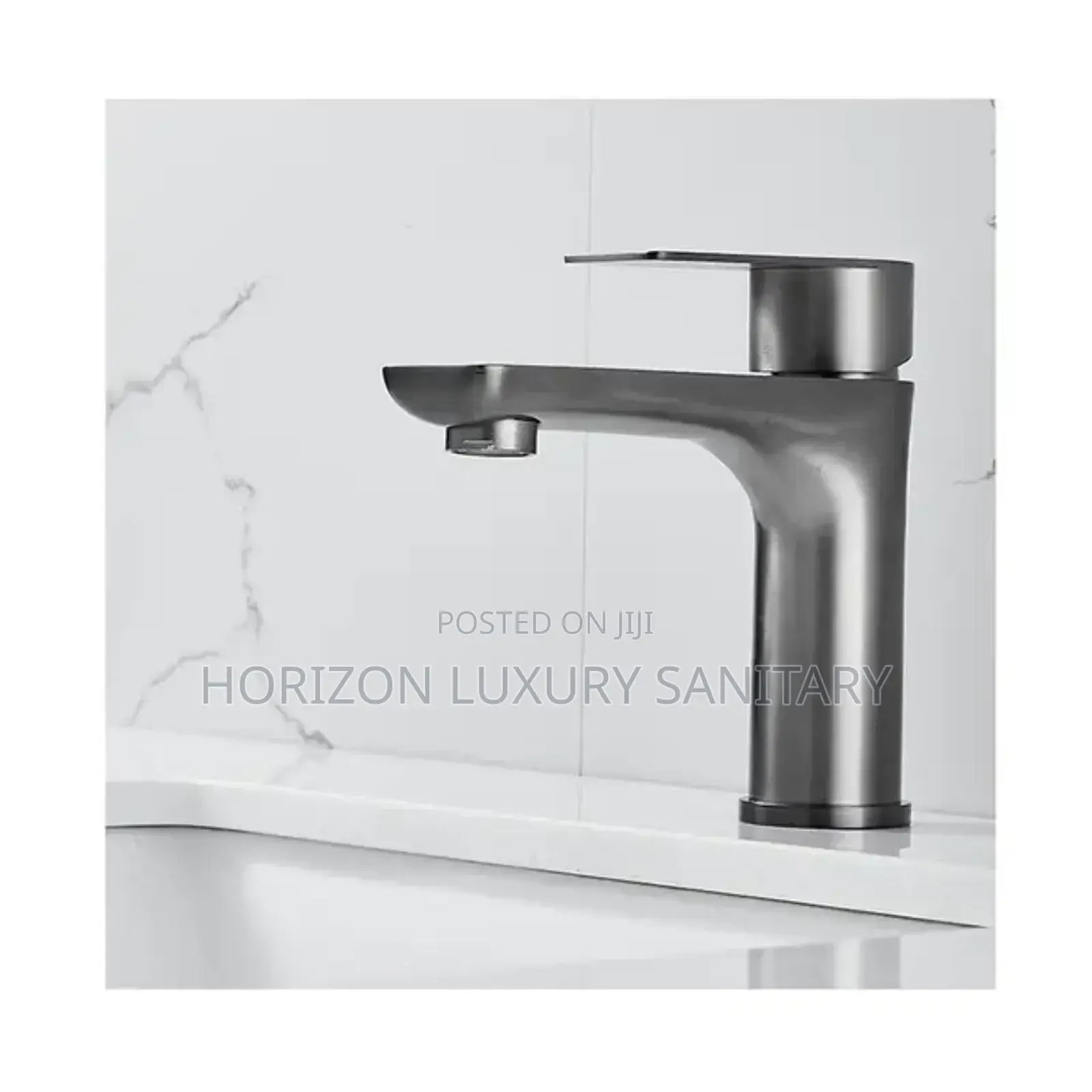 Basin Mixer Bathroom Faucet Stainless Steel Hot Cold Water