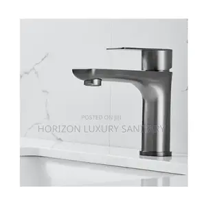 Basin Mixer Bathroom Faucet Stainless Steel Hot Cold Water