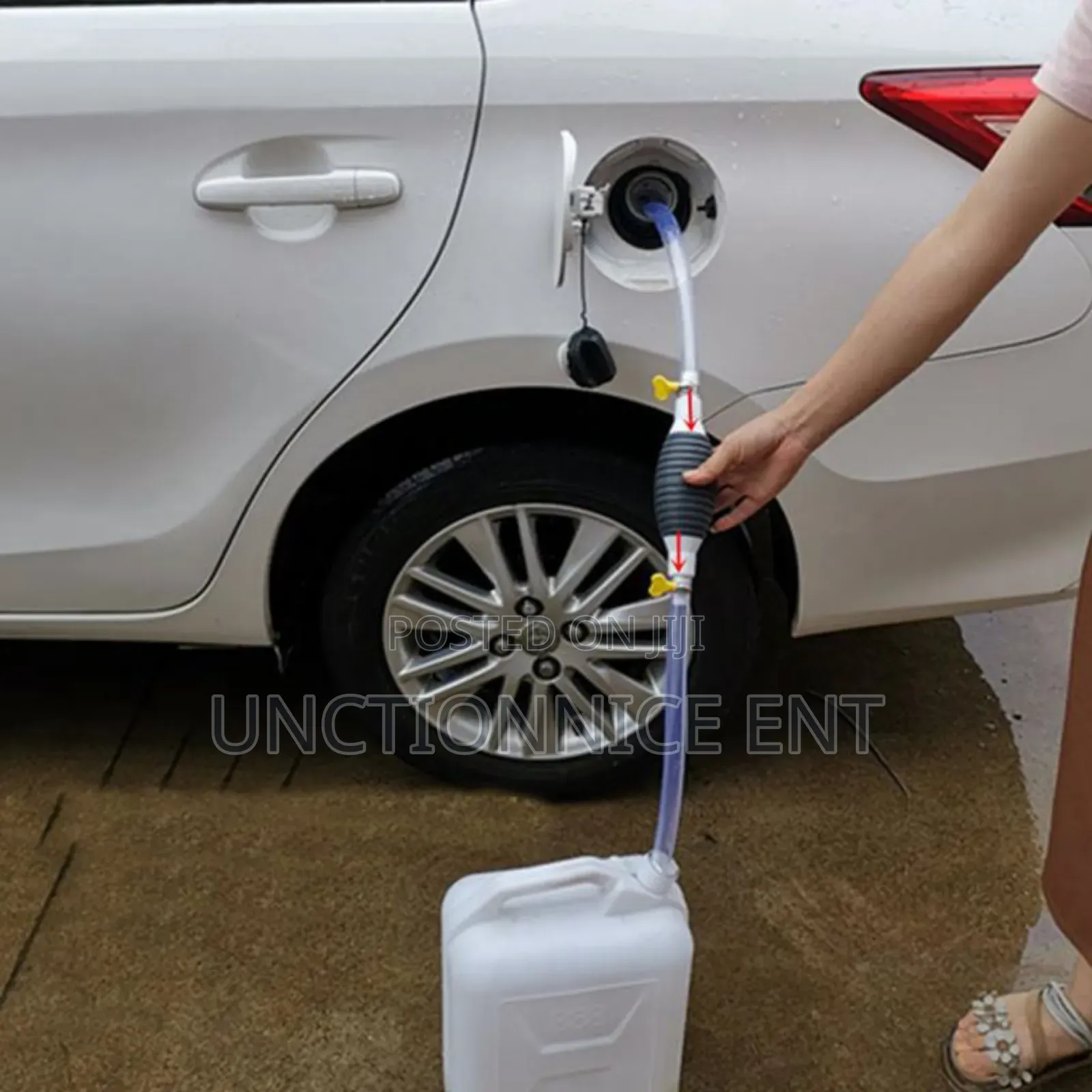 Car Fuel Pump Kit Manual Suction Pipe Pumping Durable