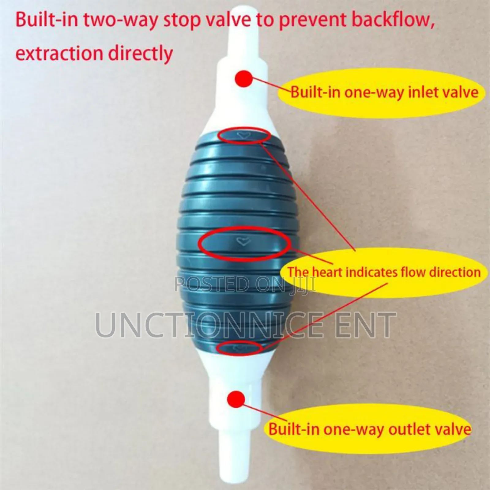 Car Fuel Pump Kit Manual Suction Pipe Pumping Durable