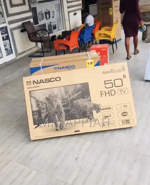 Sleek Nasco 50 Inch Full HD Digital Satellite Electric Tv.