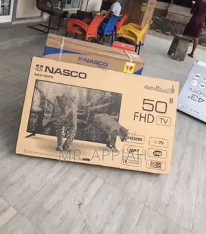 Sleek Nasco 50 Inch Full HD Digital Satellite Electric Tv.