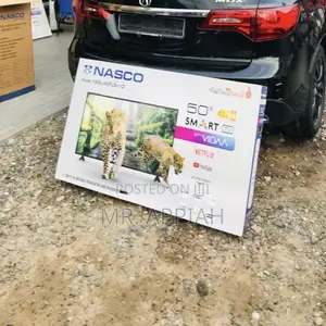 Purchase Authentic Nasco 50” Uhd Smart Electric Tv.